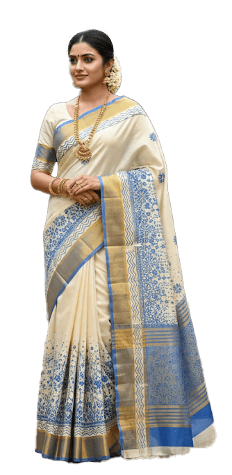 Traditional Kerala Saree